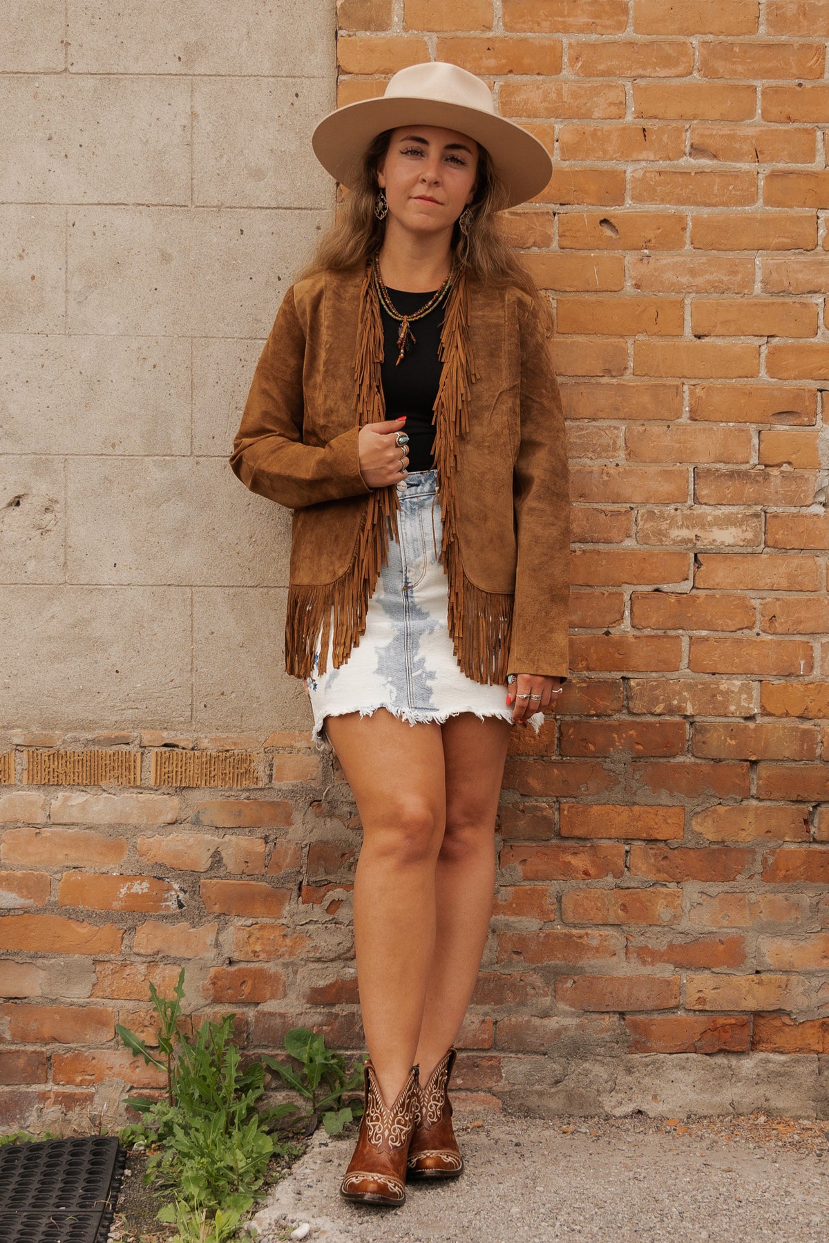 Annie Fringe Jacket by Scully