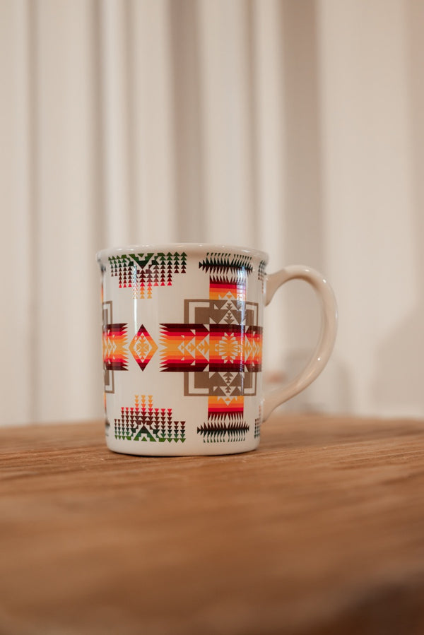 Pendleton Ceramic Mug Set 4-Pack Chief Joseph Mix at