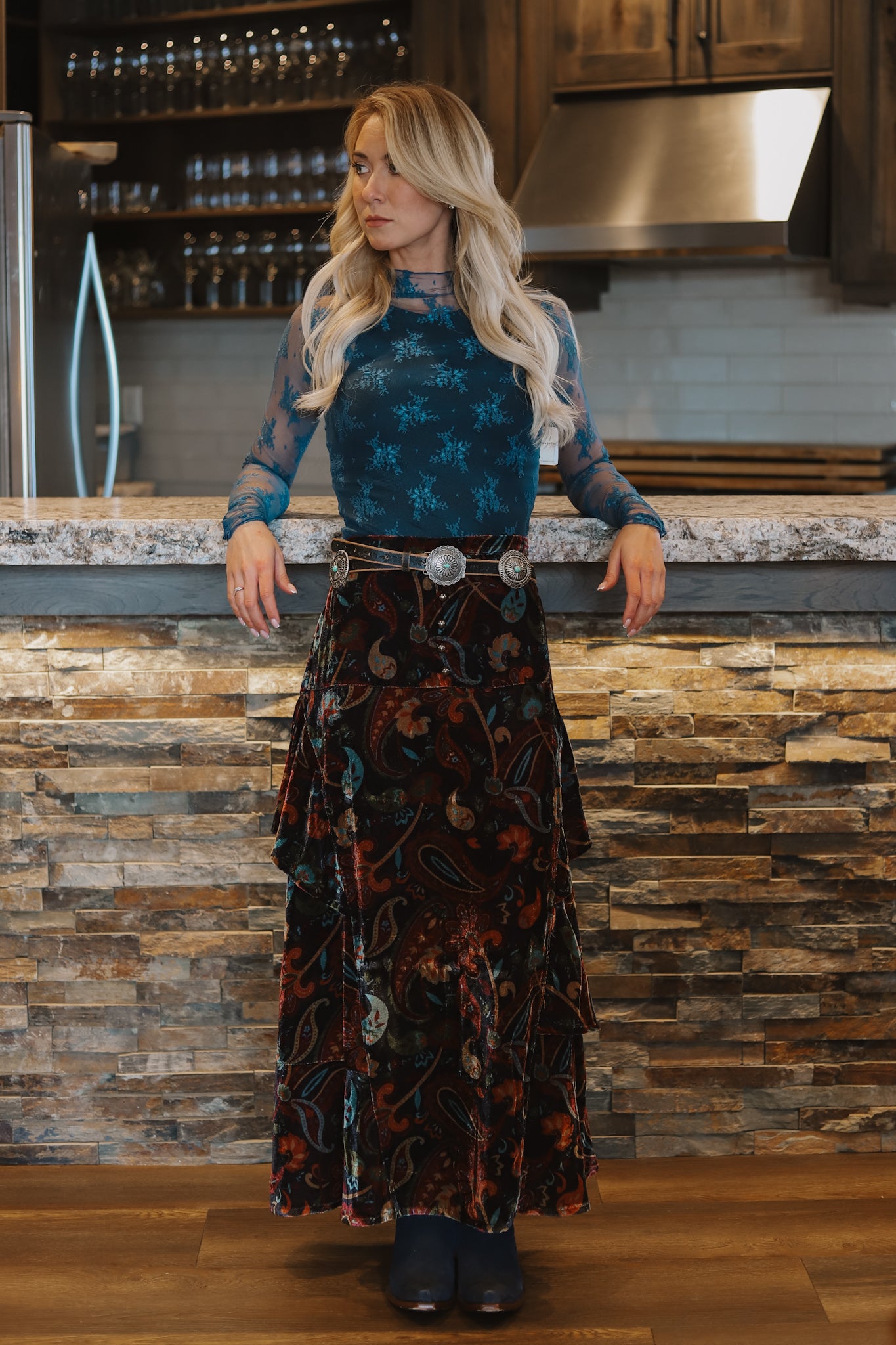Midnight Garden Skirt
