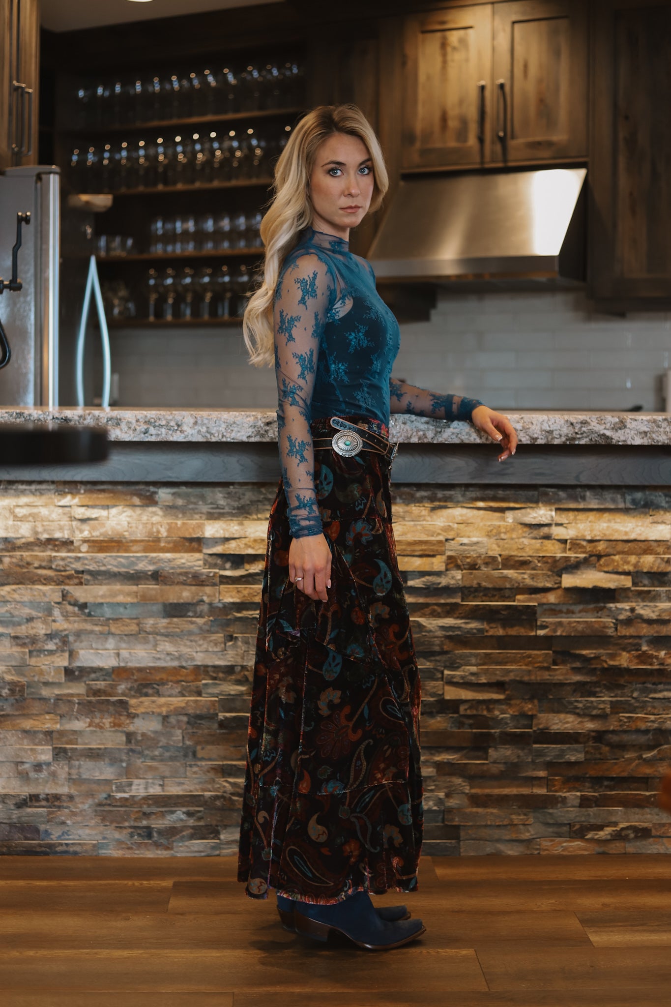 Midnight Garden Skirt