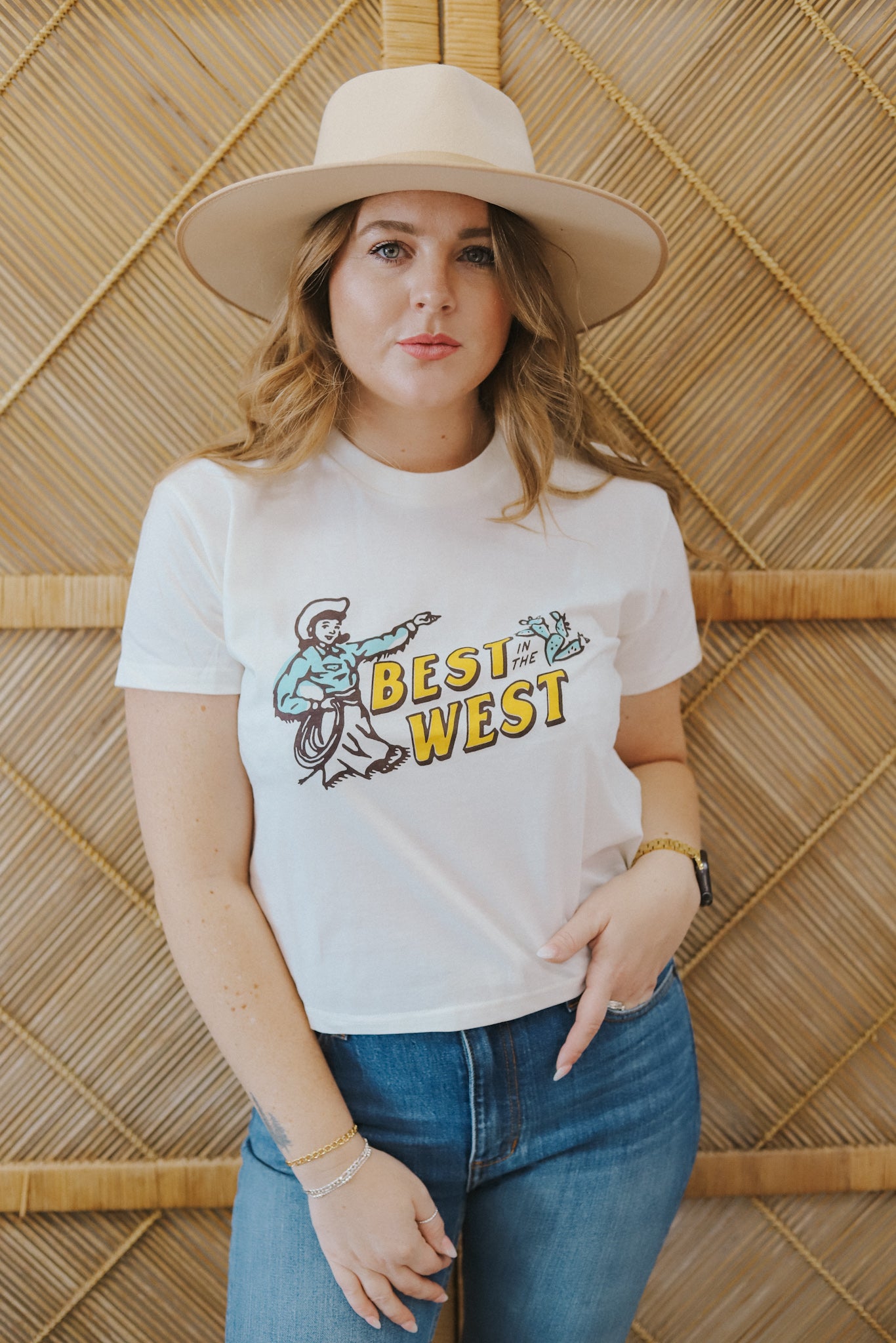Best in the West Women's Crop Tee