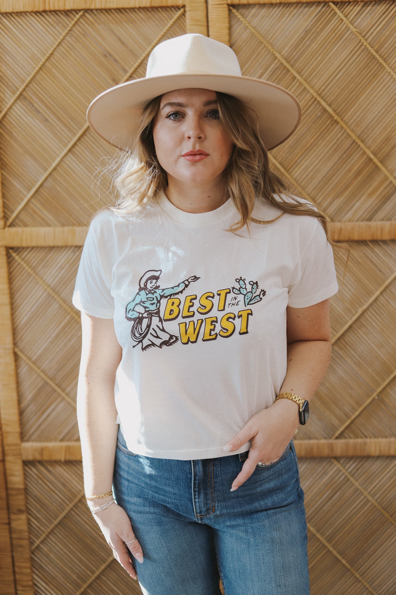 Best in the West Women's Crop Tee