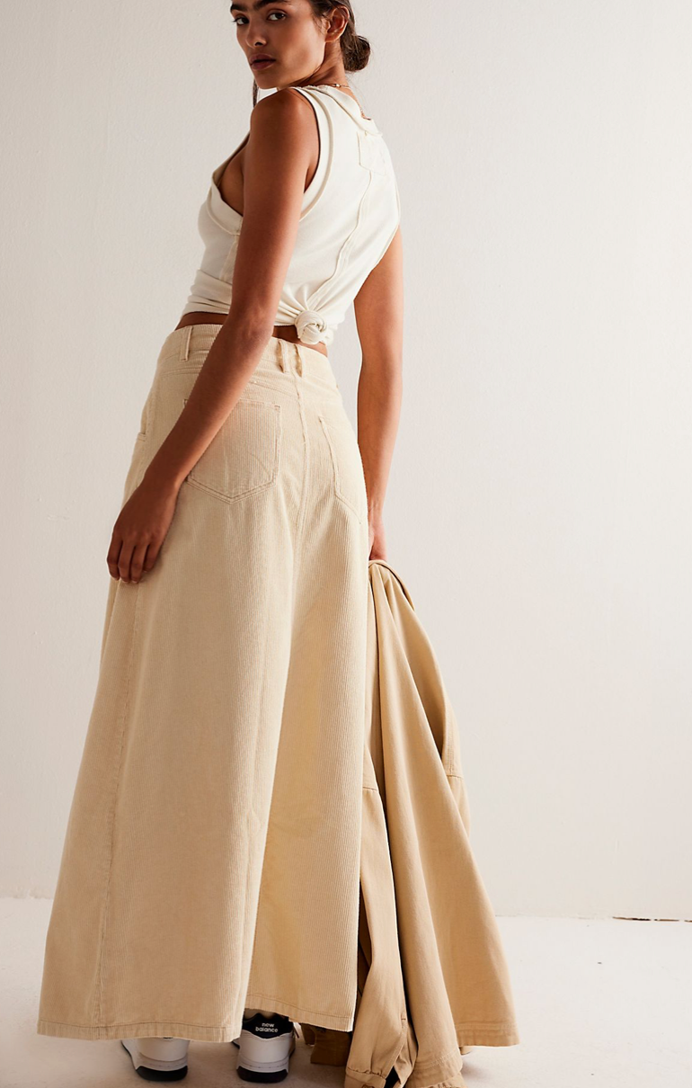 Come As You Are Maxi Slit Skirt