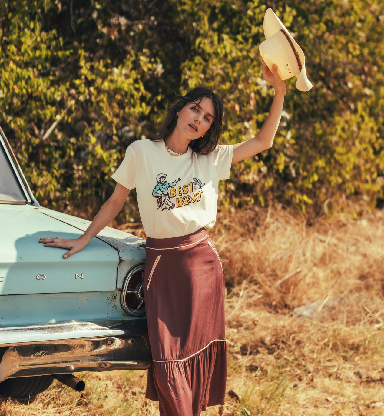 Best in the West Women's Crop Tee