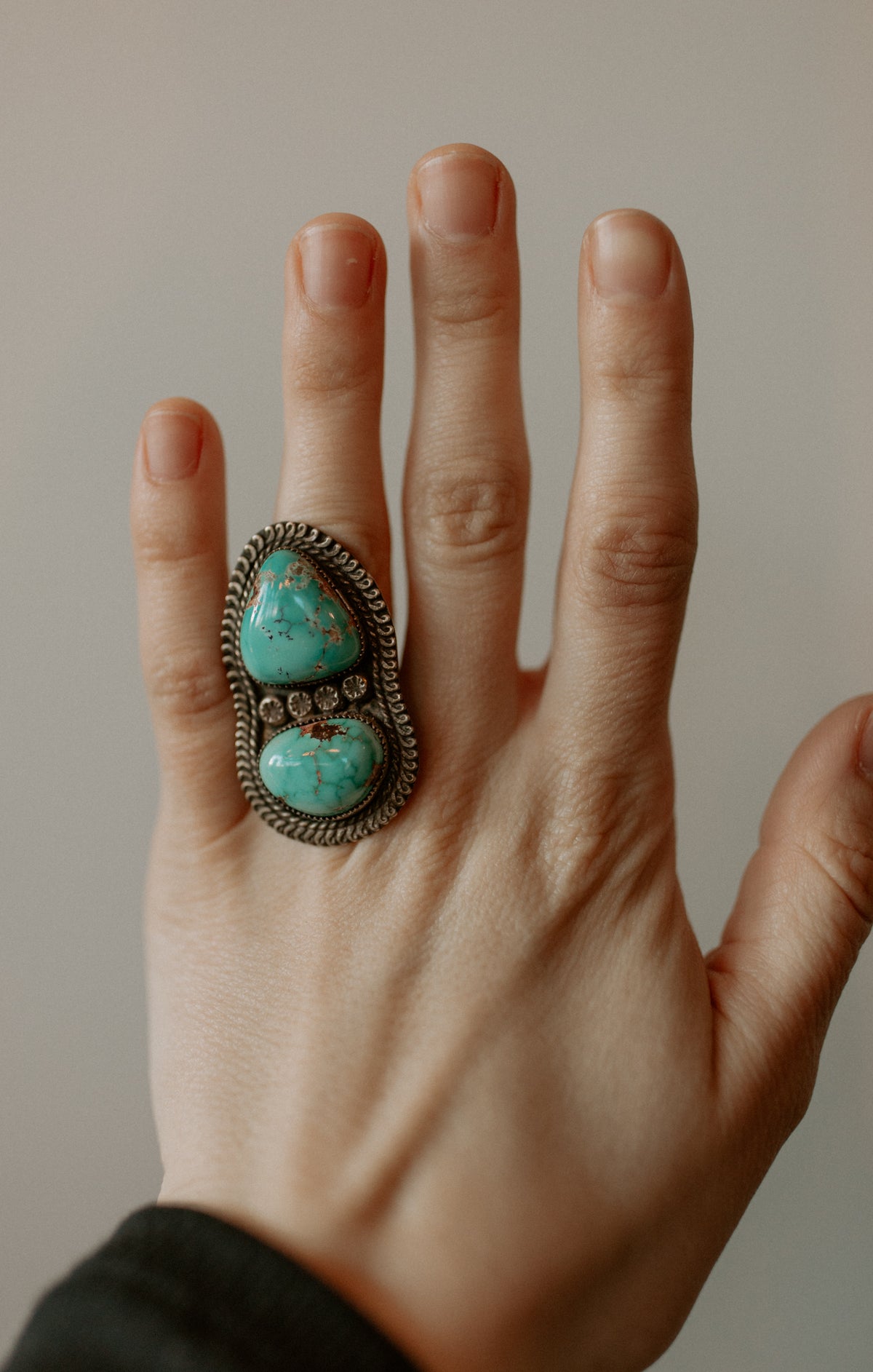 Vintage Turquoise Ring - Size 6
