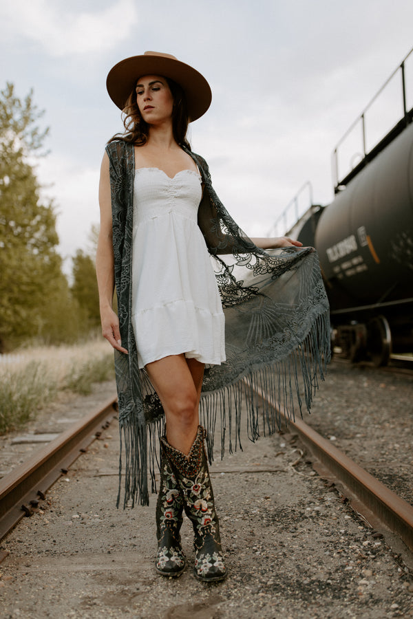 Free People Almost Famous Western Boots