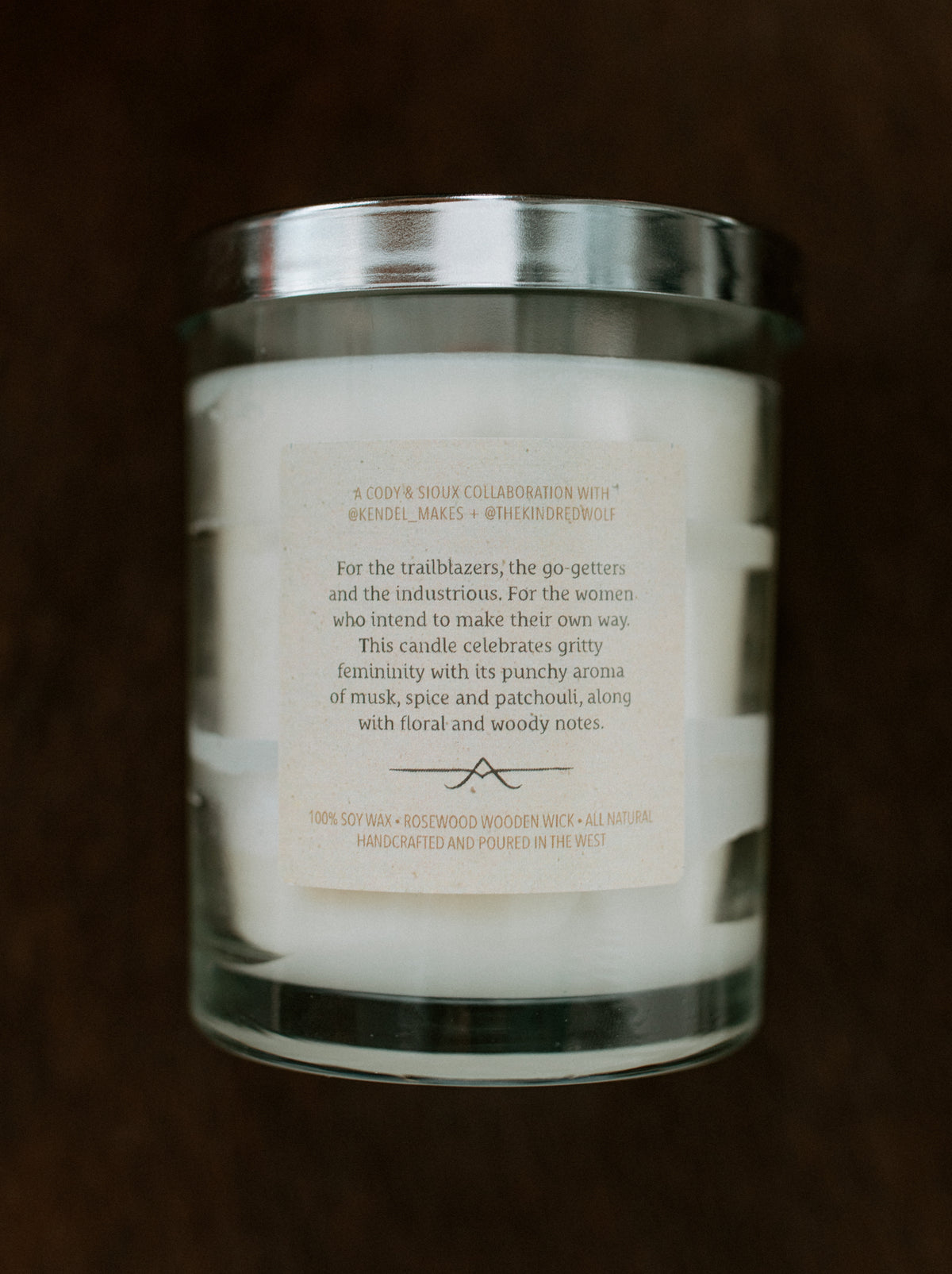 Way Out West Candle - Denim &amp; Diamonds