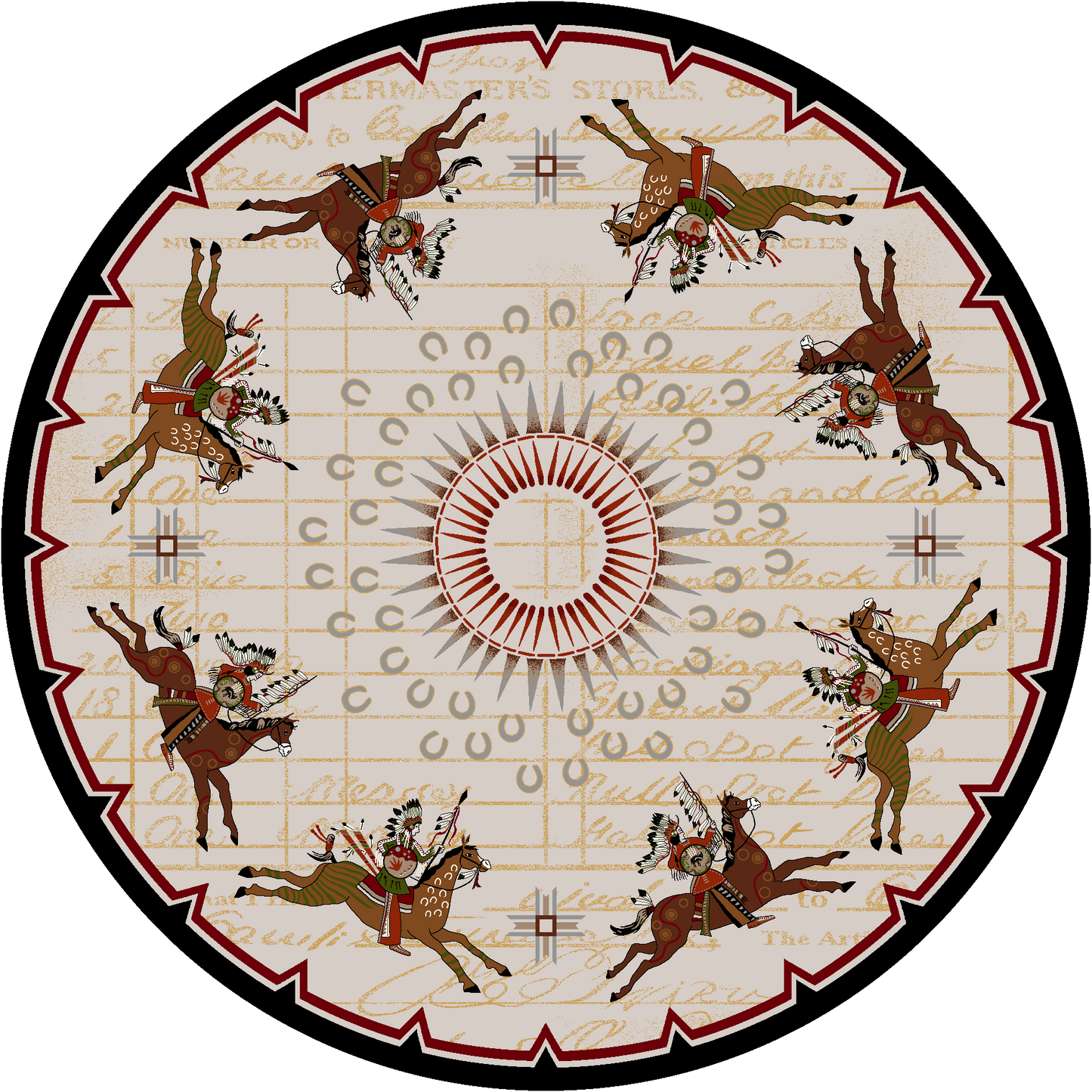 Battle-Records - Multi 0019MUL296 8ft-Round