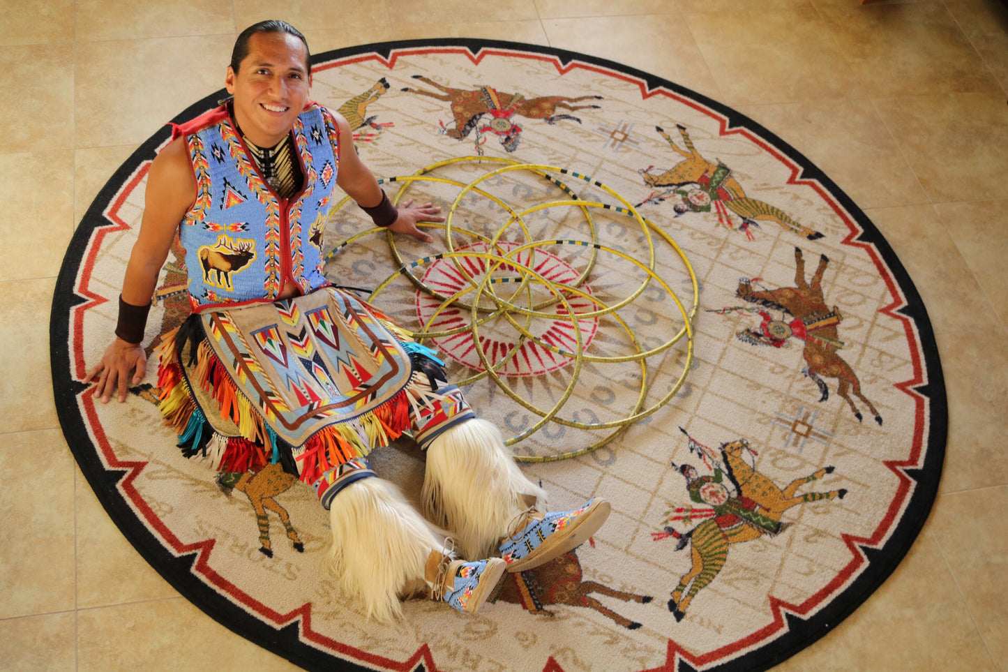 TONY DUNCAN on Battle Records American Dakota rug