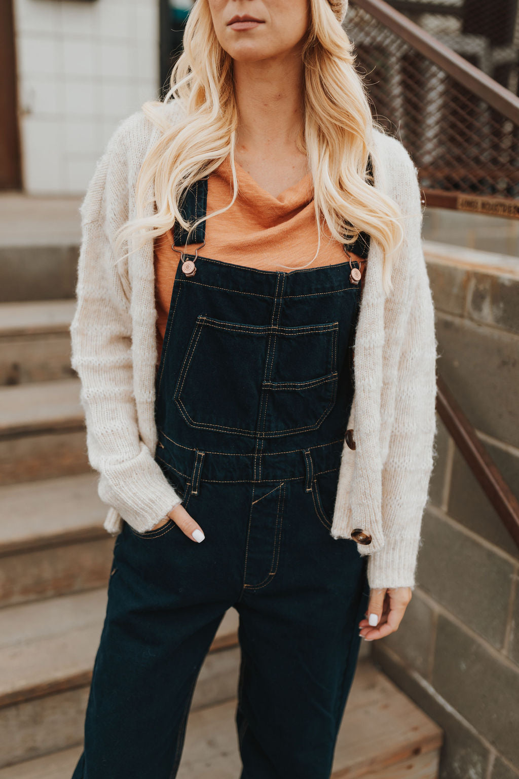 Ziggy Mineral Blue Denim Overall