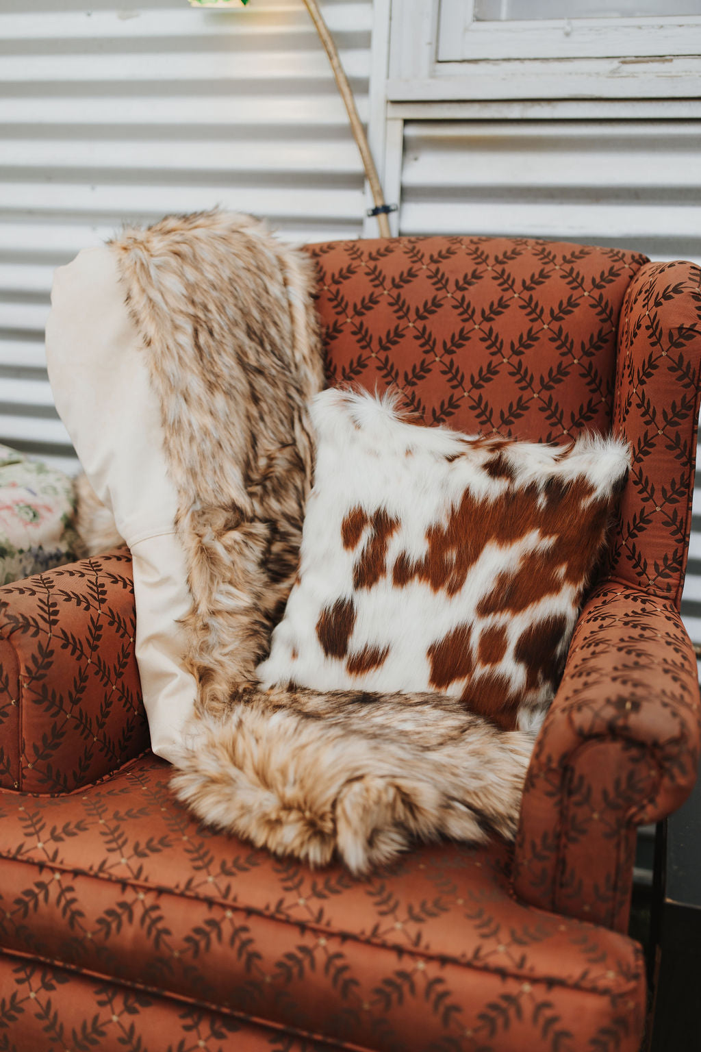 Sale cow skin pillow Top Sale