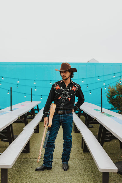 The Mint Floral Snap Shirt