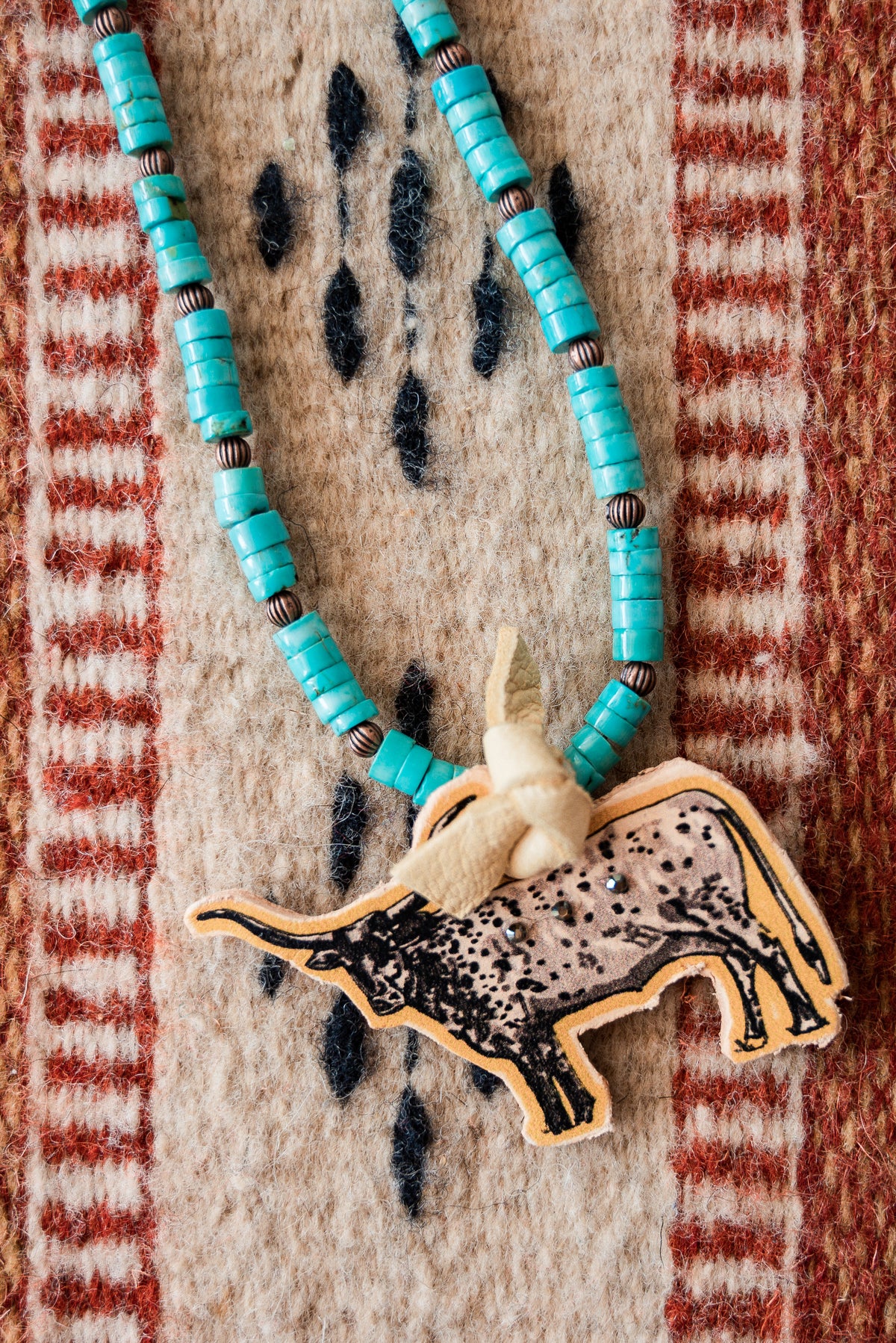 Turquoise Cow Series