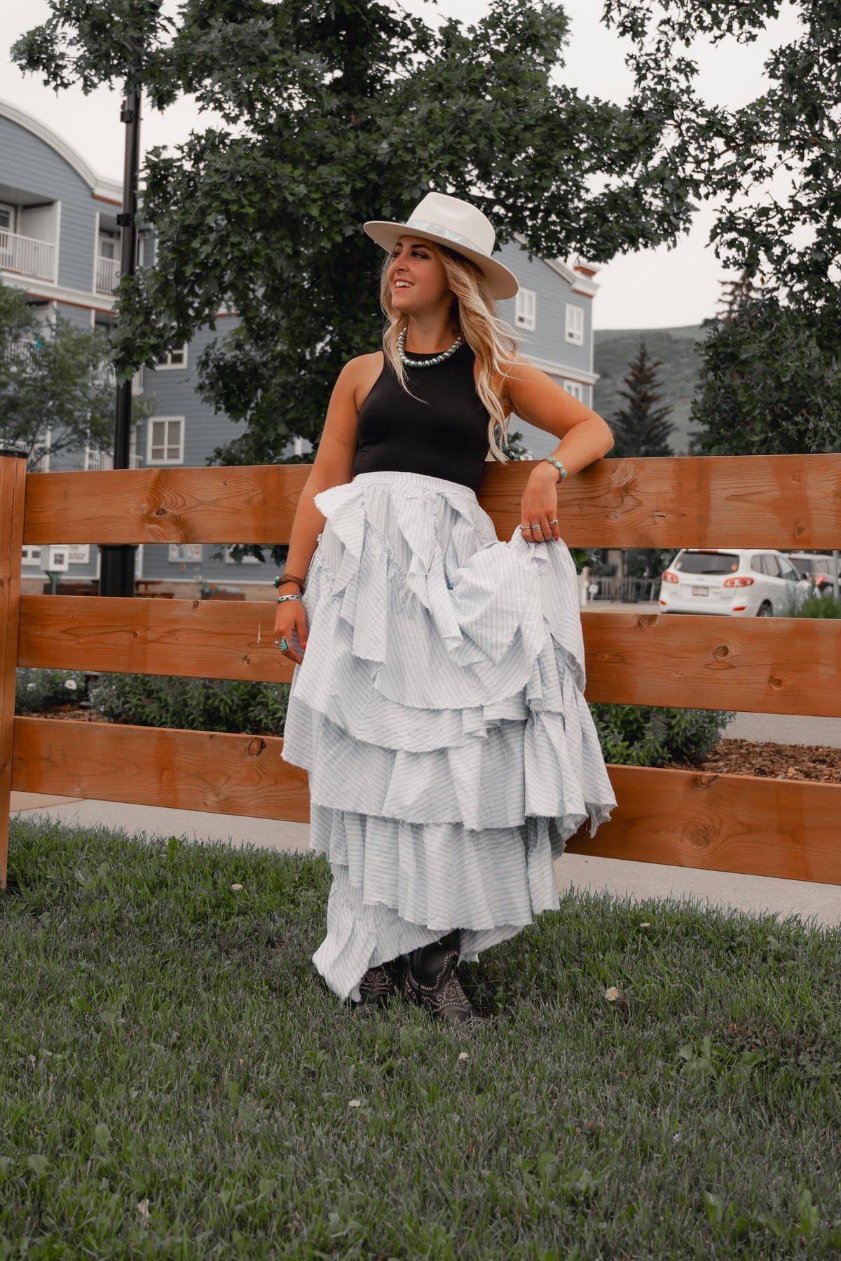 Rock the Runway Maxi Skirt
