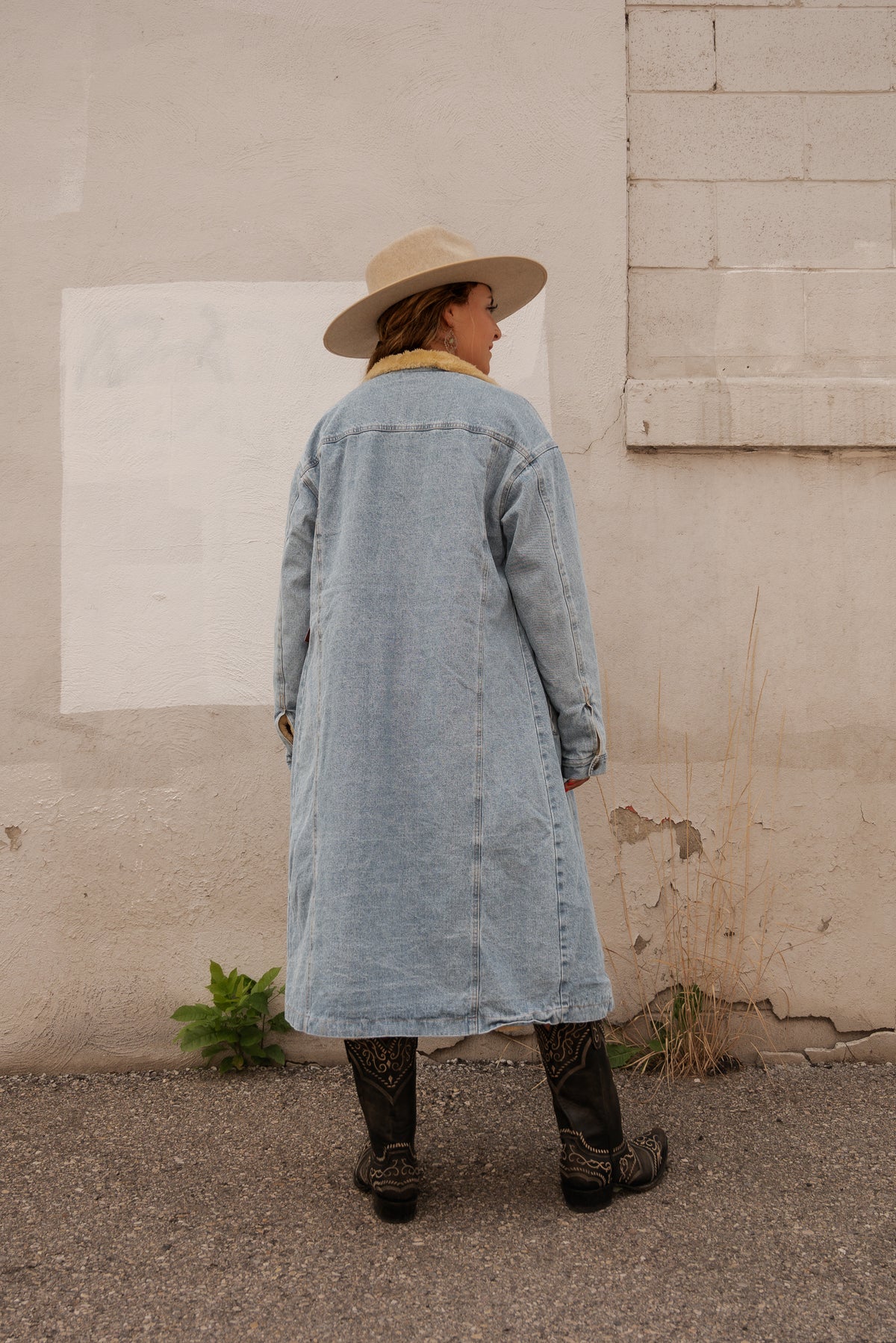 Long Jean Jacket