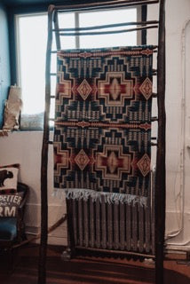 Jacquard Fringe Throw