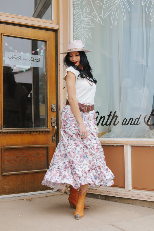 Louisa Floral Skirt