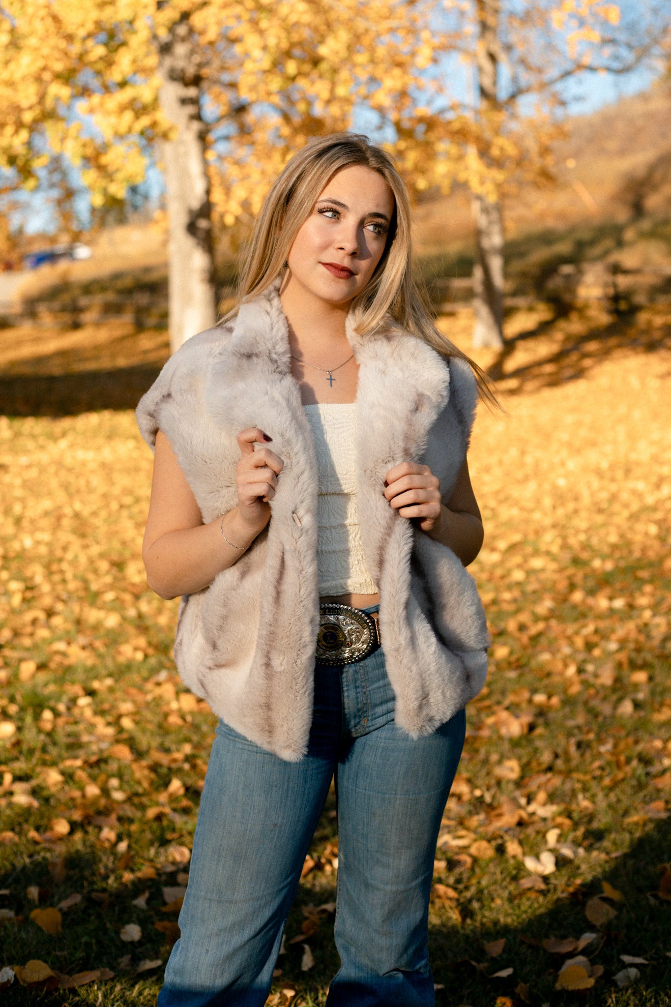 Faux Fur Vest