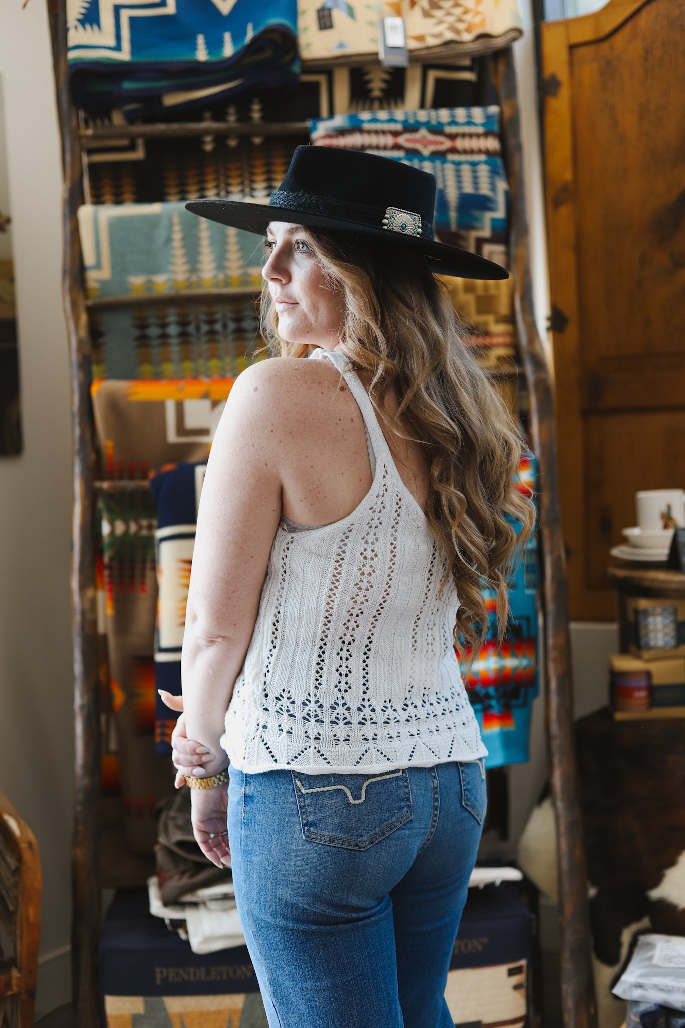 Summer Life Crochet Tank