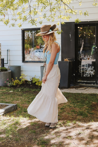 Maytown Linen Blend Maxi