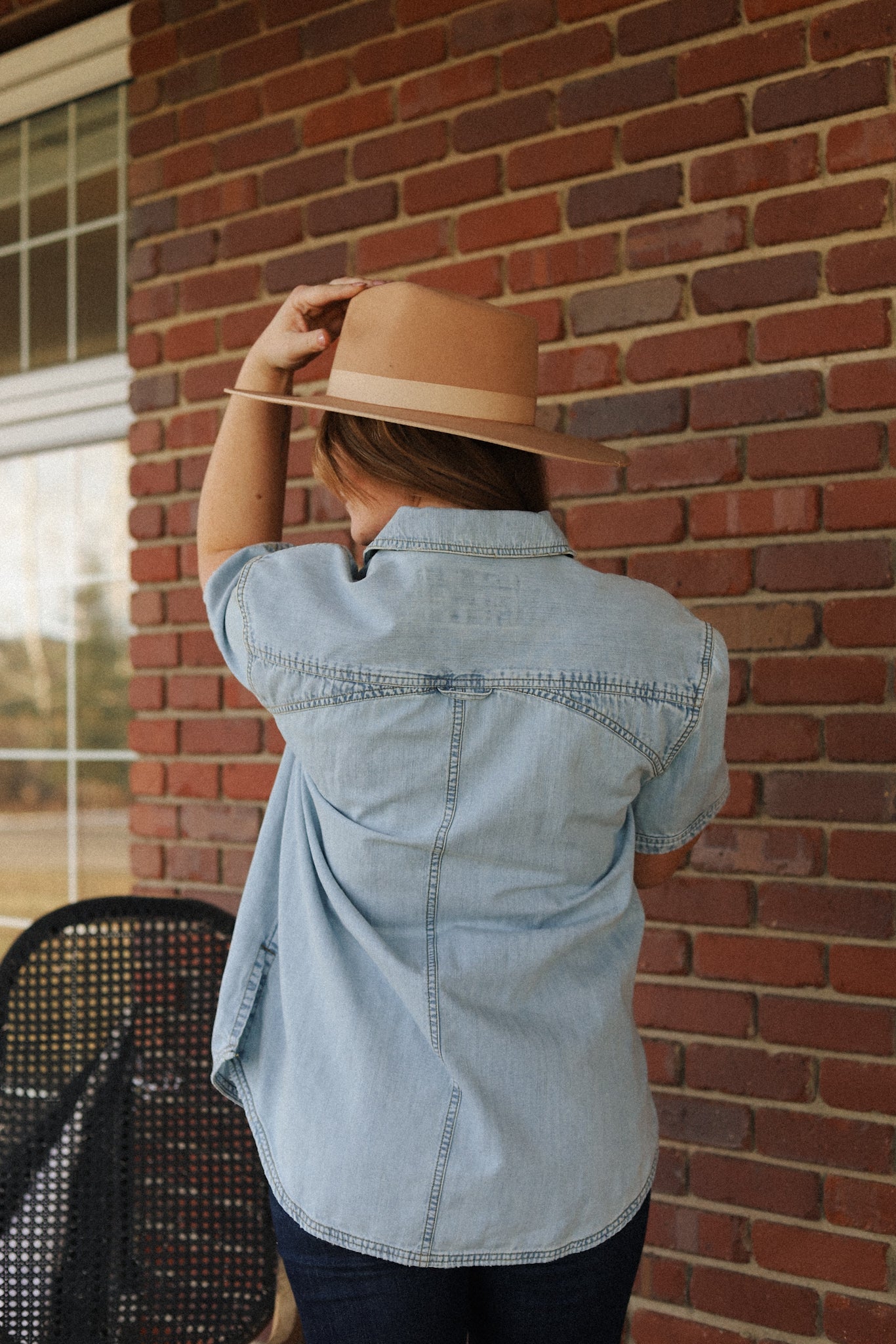 The Short of it Denim Top