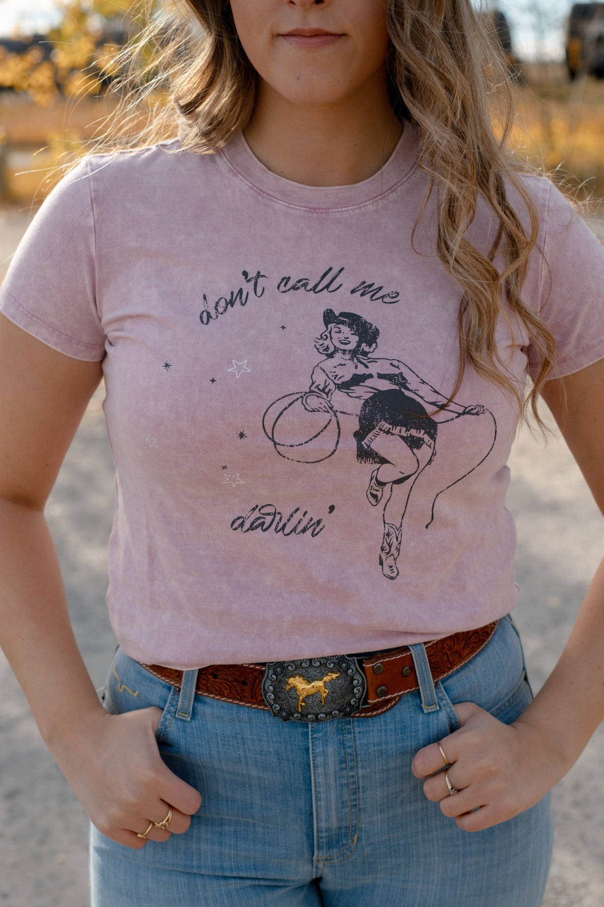 Don&#39;t Call Me Darlin&#39; Cropped Tee