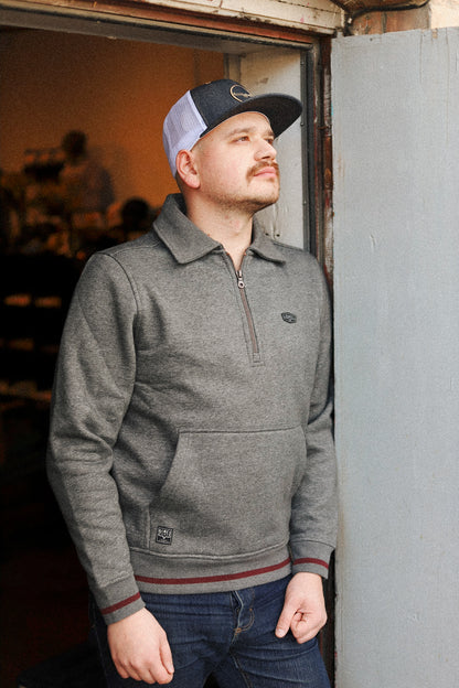 Boxer Quarter Zip Hoodie