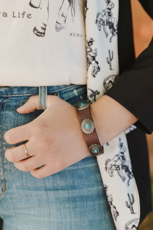 Cassidy Leather Bracelet