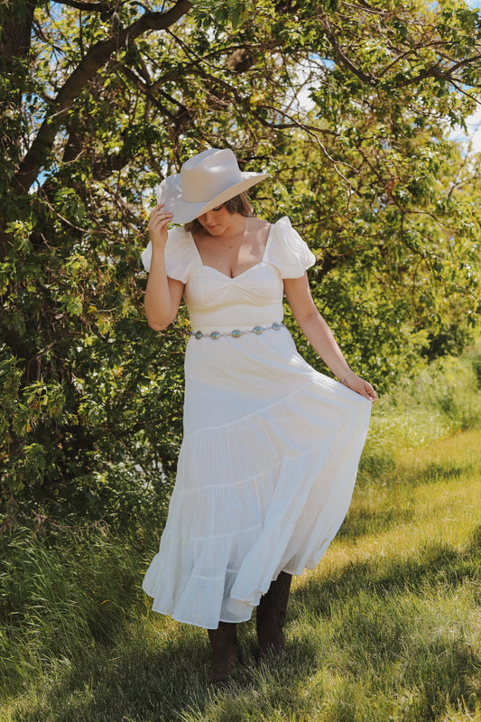 Sundrenched Short Sleeve Dress