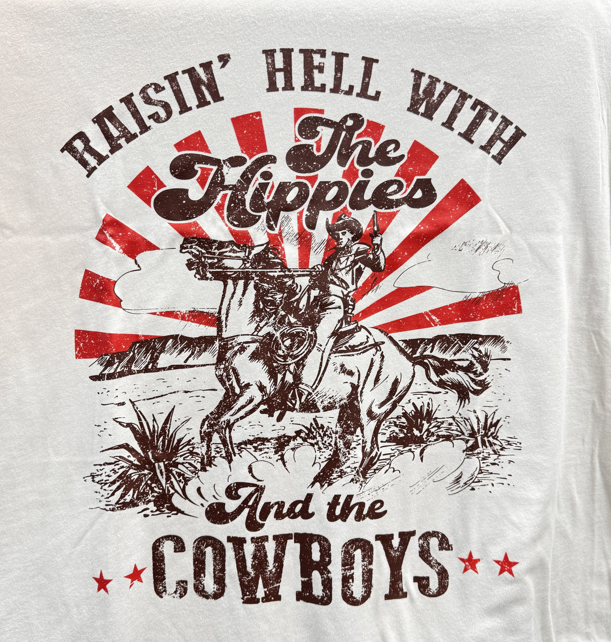 Raisin&#39; Hell Western Tee