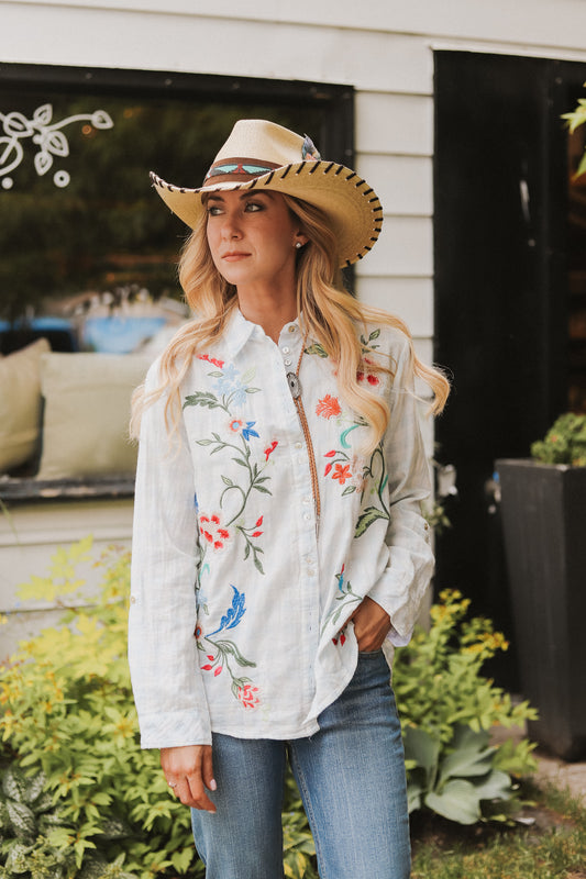 Madalena Double Button Shirt