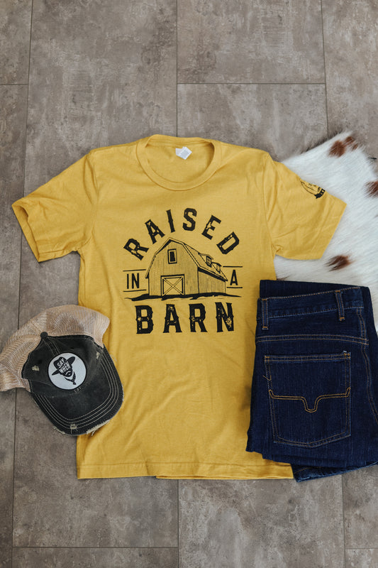 Raised in a Barn Tee