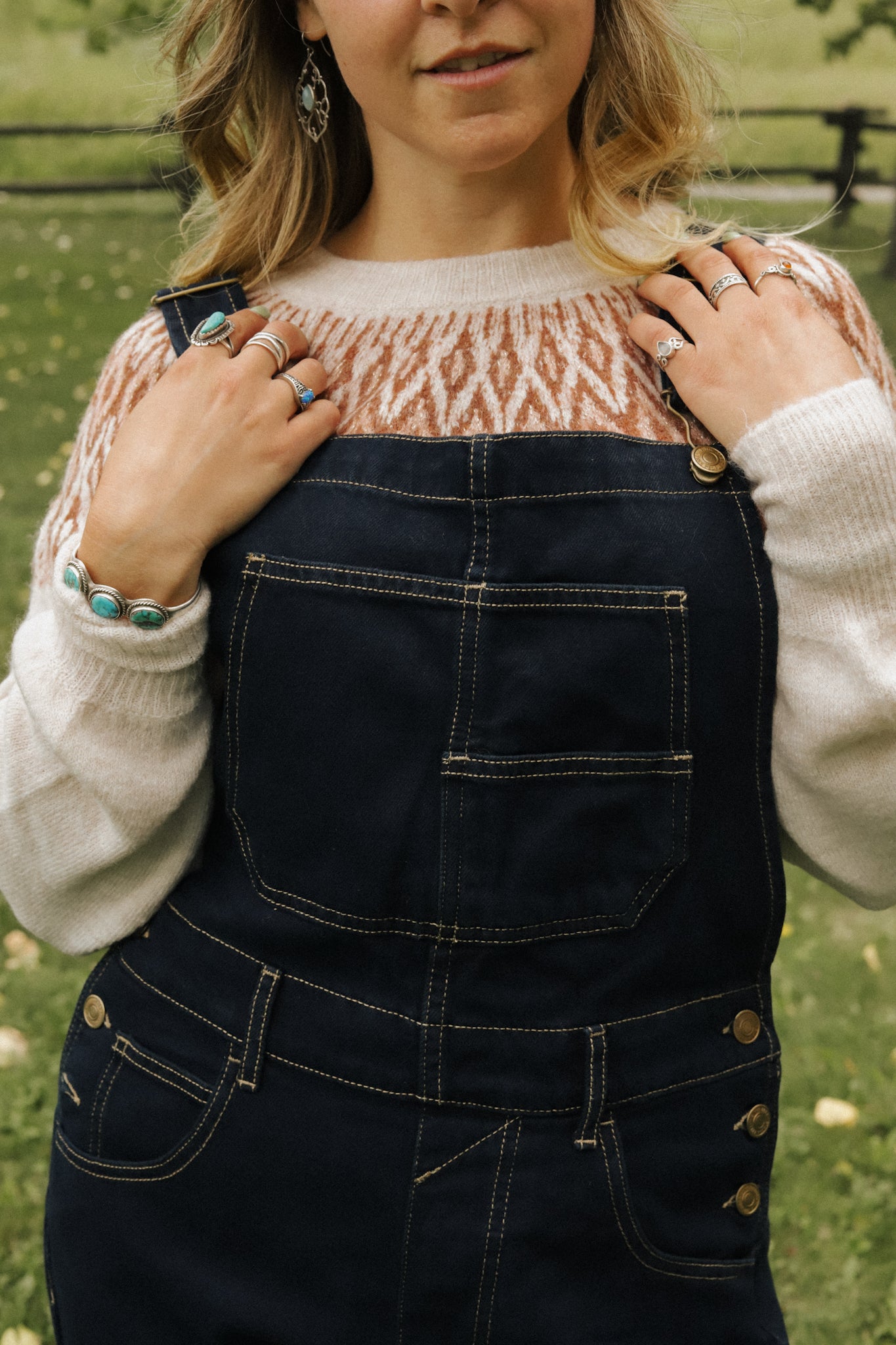 Ziggy Mineral Blue Denim Overall