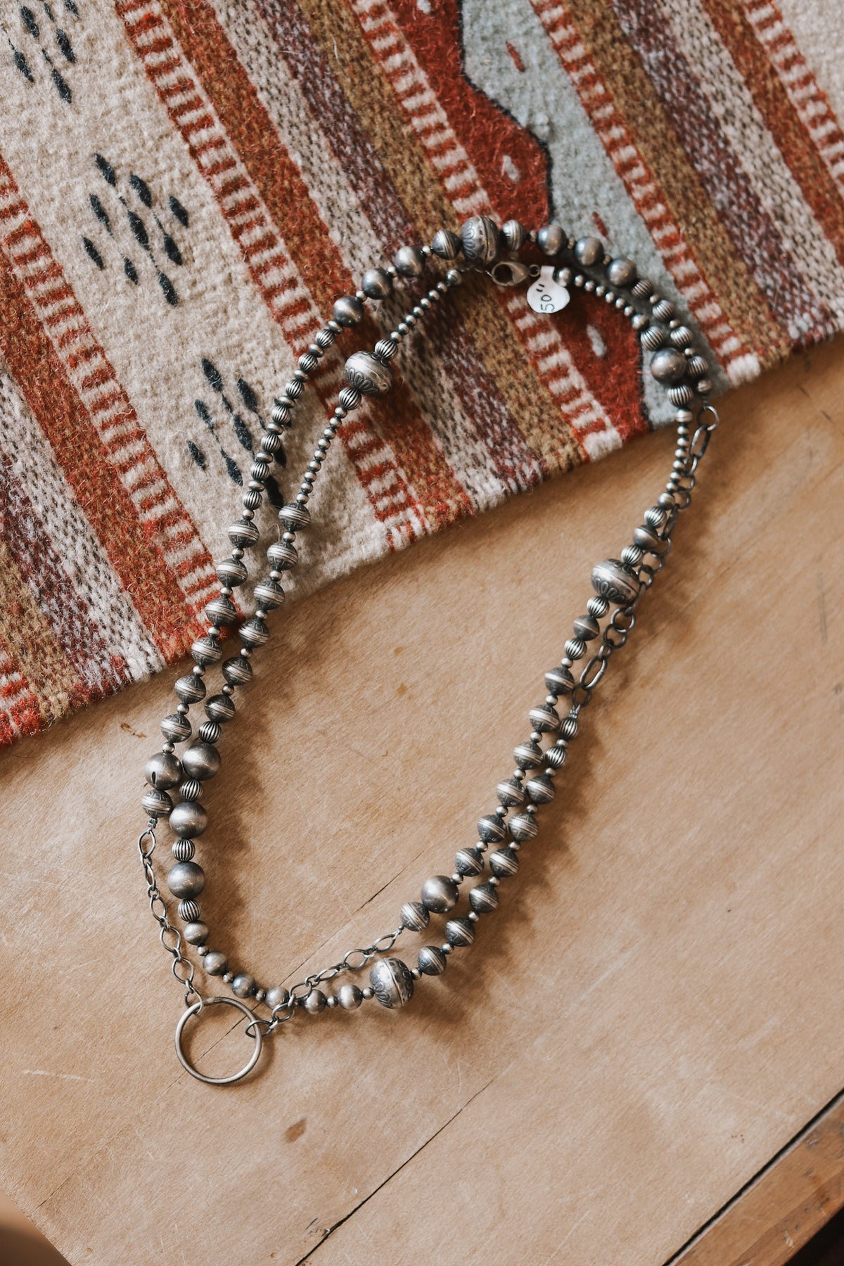 Navajo Pearl Necklace - 50&quot;