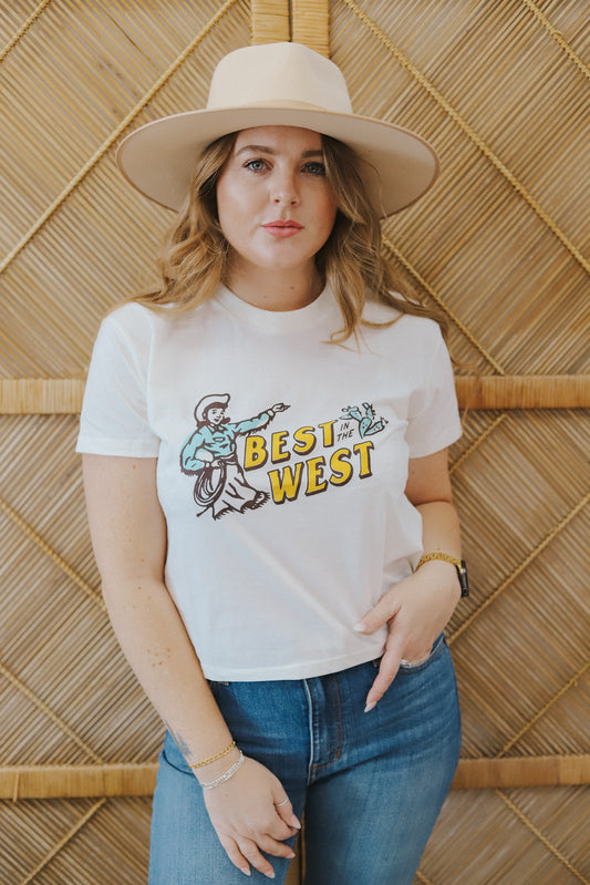 Best in the West Women's Crop Tee