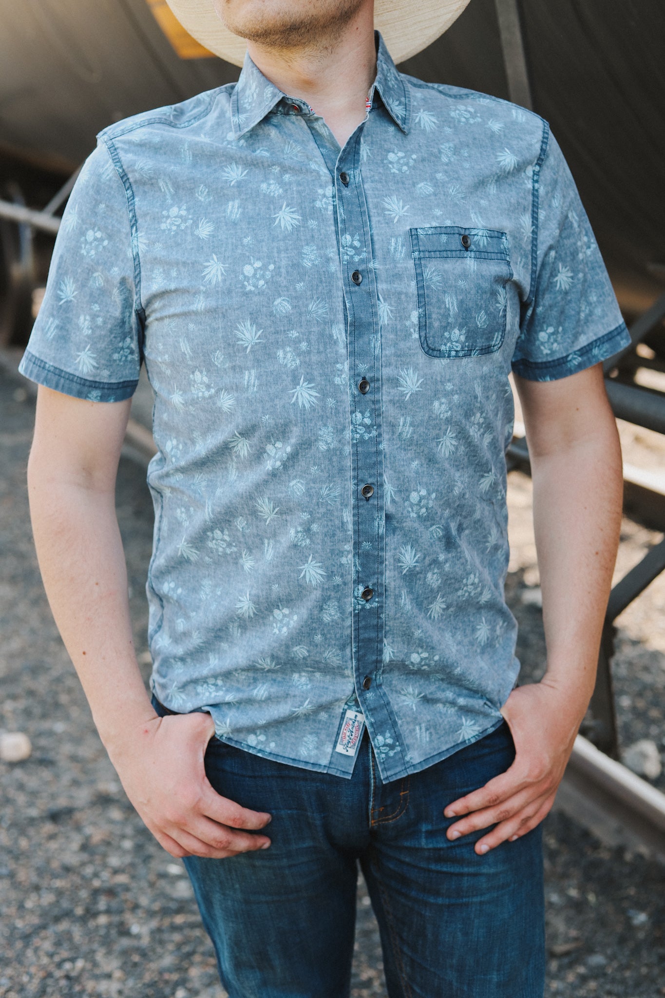 Cactus Vintage Soft Western Shirt