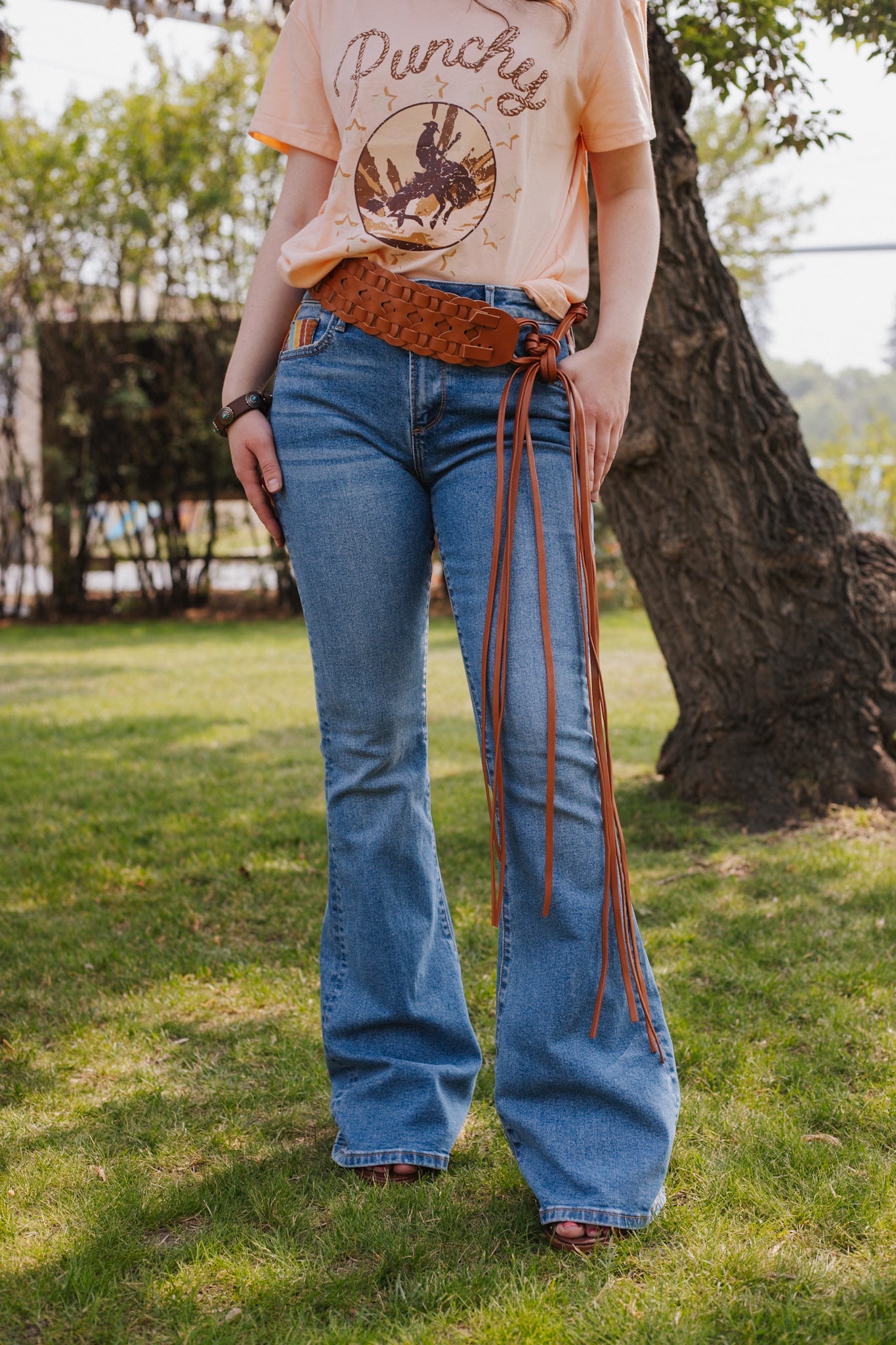 Farrah Flare Jeans - Sunrise