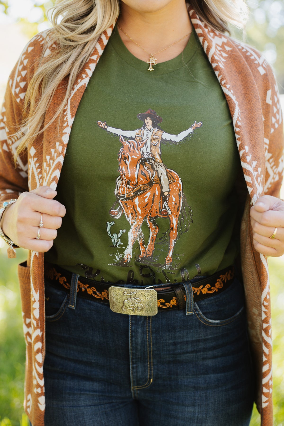 Buck Wild Western Tee