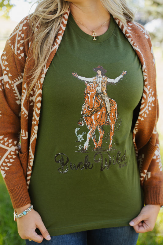 Buck Wild Western Tee