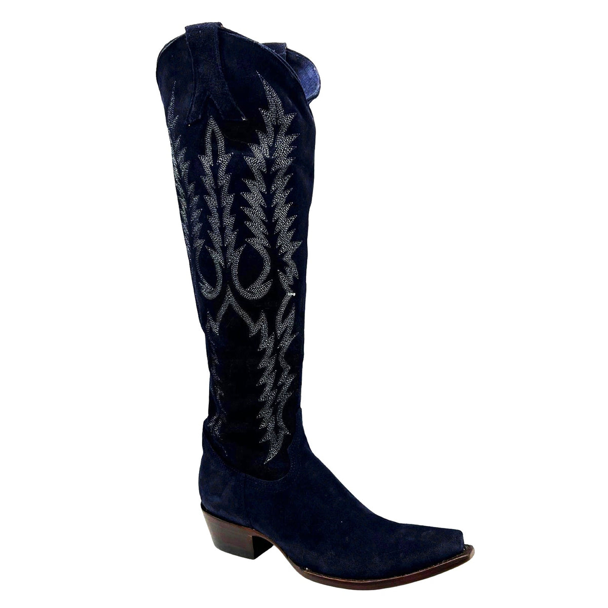 Mayra Boot - Blue Suede