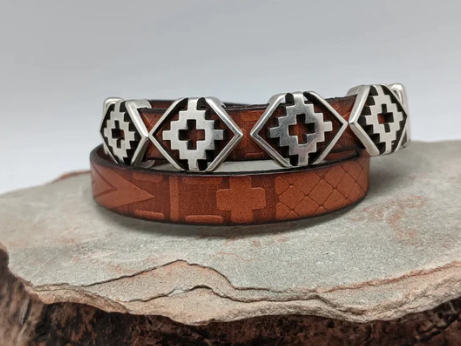 Buy Griffith Wristband  Men's Leather Wristbands – Nappa Dori