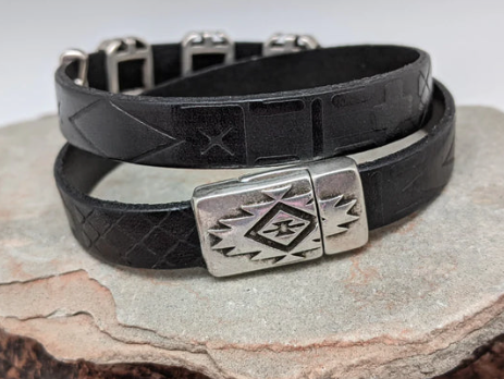 Southwest Rhombus Wrap Bracelet