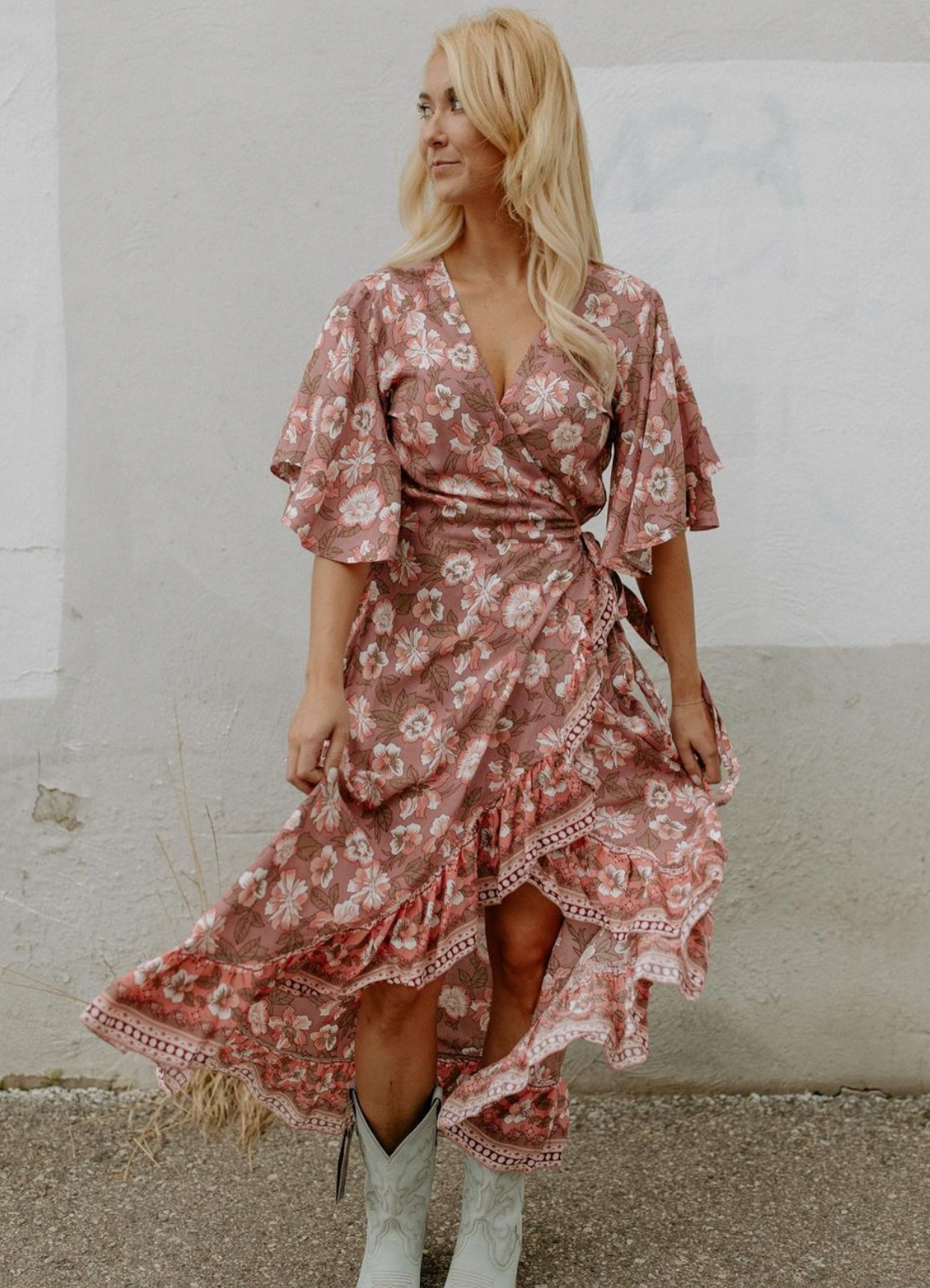 Jolene Wrap Dress