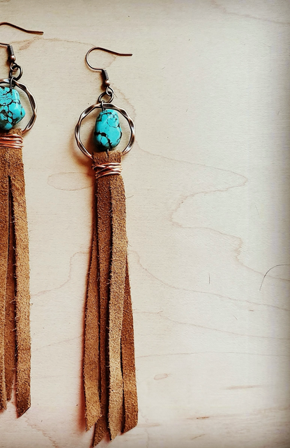 Turquoise Drop Earrings