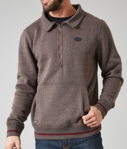 Boxer Quarter Zip Hoodie