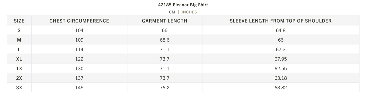 Eleanor Big Shirt
