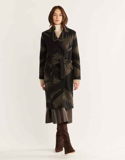 Pendleton Jacquard Trench Coat