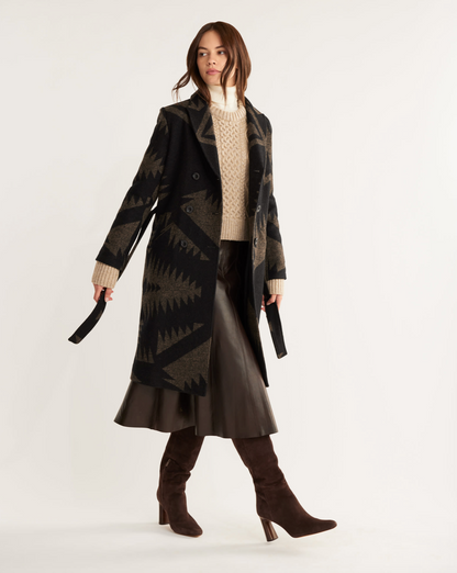 Pendleton Jacquard Trench Coat