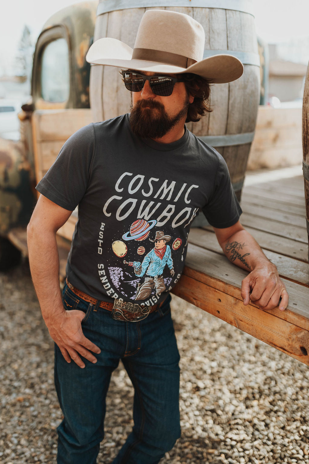 Cosmic Cowboy Tee