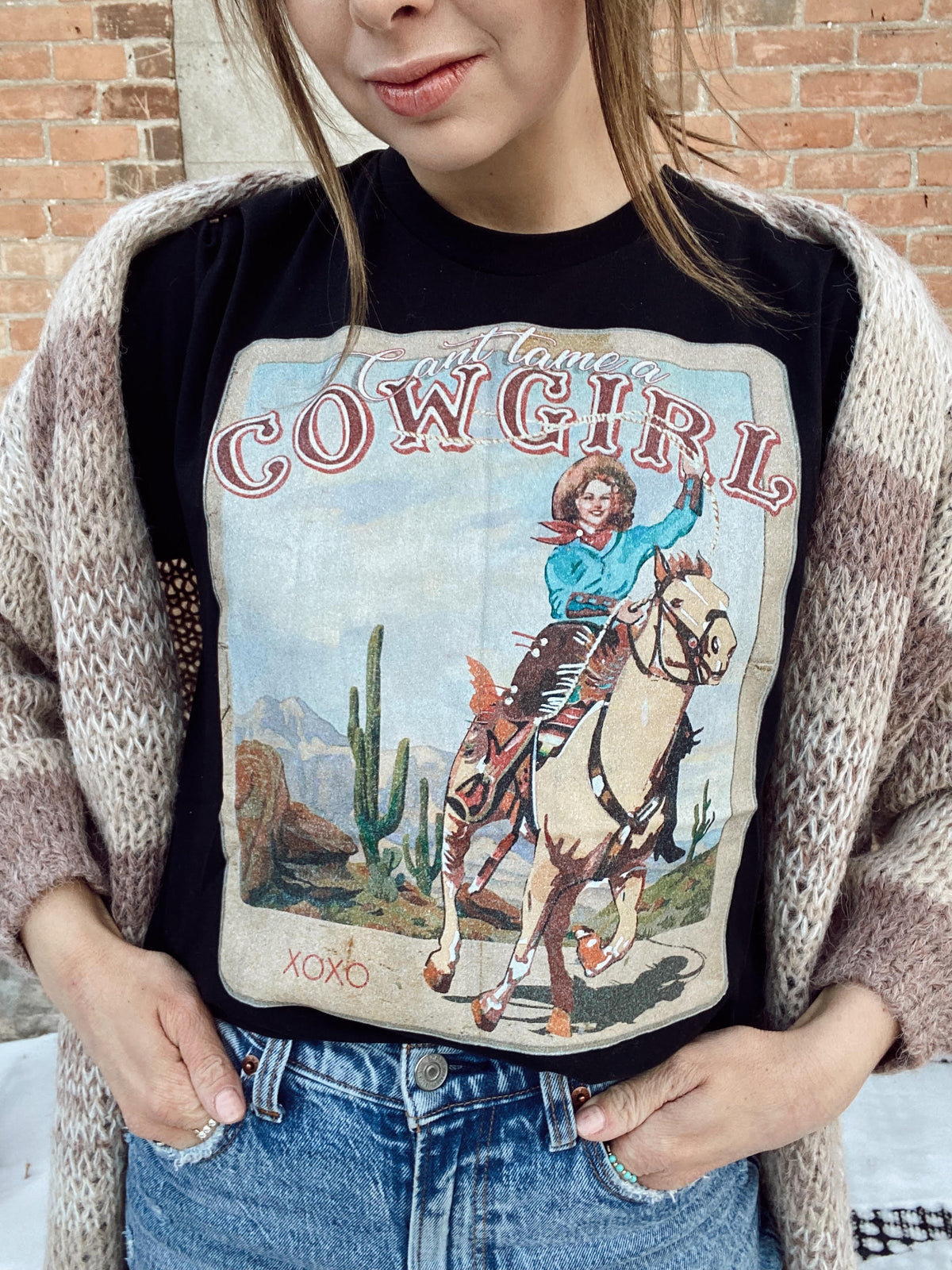 Can&#39;t Tame A Cowgirl Tee